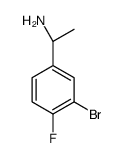 (S)-1-(3-溴-4-氟苯基)乙胺盐酸盐结构式