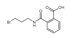 N-(3-bromo-propyl)-phthalamic acid结构式