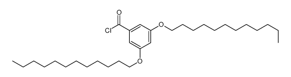 3,5-didodecoxybenzoyl chloride Structure