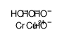 tricopper,dioxido(dioxo)chromium,tetrahydroxide Structure