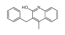 3-benzyl-4-methyl-1H-quinolin-2-one Structure