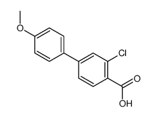 3-氯-4-甲氧基-[1,1-联苯]-4-羧酸结构式