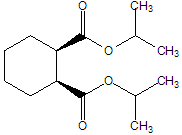 Diisopropyl cis-cyclohexane-1,2-dicarboxylate Structure