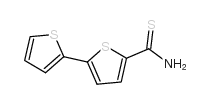 2,2-联噻吩-5-硫代甲酰胺结构式