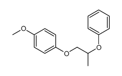 1-methoxy-4-(2-phenoxypropoxy)benzene结构式