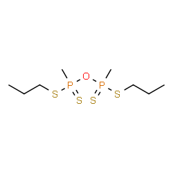 Bis(methylphosphonodithioic acid S-propyl)anhydride结构式