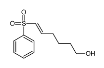 6-(benzenesulfonyl)hex-5-en-1-ol Structure