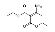 diethyl 2-(1-aminoethylidene)propanedioate Structure