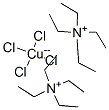 bis(tetraethylammonium) tetrachlorocuprate(II) Structure
