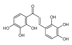 1,3-bis(2,3,4-trihydroxyphenyl)prop-2-en-1-one结构式