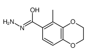 5-methyl-2,3-dihydro-1,4-benzodioxine-6-carbohydrazide结构式