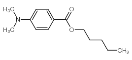Pentyl 4-(dimethylamino)benzoate structure