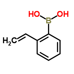 (2-Vinylphenyl)boronic acid structure