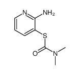 Carbamothioic acid, dimethyl-, S-(2-amino-3-pyridinyl) ester (9CI) Structure