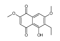 6-Ethyl-2,7-dimethoxyjuglone Structure