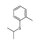 1-(Isopropylsulfanyl)-2-methylbenzene结构式