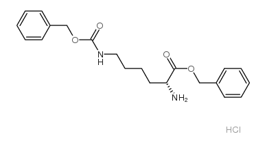 H-D-Lys(Z)-OBzl.HCl structure