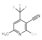 2-巯基-6-甲基-4-(三氟甲基)烟腈结构式