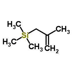 silane, trimethyl(2-methyl-2-propenyl)- Structure