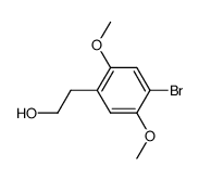 2-(4-bromo-2,5-dimethoxyphenyl)ethanol结构式