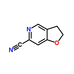 Furo[3,2-c]pyridine-6-carbonitrile, 2,3-dihydro- (9CI)结构式