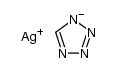 silver(I) tetrazol-1-ide结构式