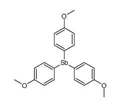 tris(p-anisyl)antimony结构式