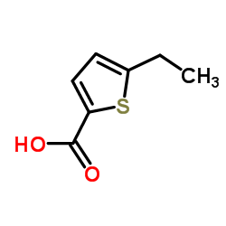 5-Ethyl-2-thiophenecarboxylic acid structure