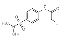 Acetamide,2-chloro-N-[4-[(dimethylamino)sulfonyl]phenyl]- Structure