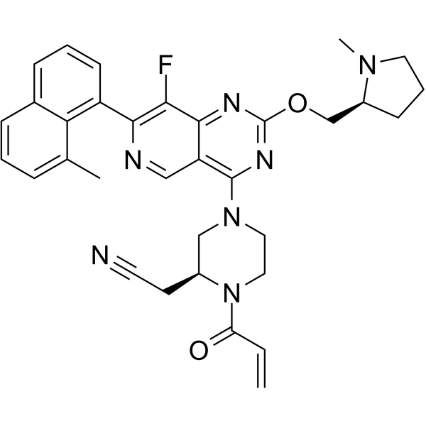 KRAS G12C inhibitor 42 Structure