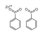zinc bis[phenylphosphinate] Structure