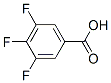 3,4,5-TRIFLUOROBENZOIC ACID structure