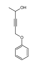 5-phenoxypent-3-yn-2-ol Structure