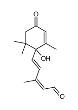 (±)-Abscisic Aldehyde结构式
