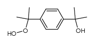 hydroxyhydroperoxide of p-diisopropylbenzene Structure