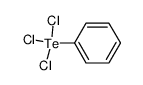 phenyltellurium(IV) trichloride Structure
