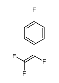 1-fluoro-4-(1,2,2-trifluoroethenyl)benzene结构式