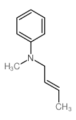 N-but-2-enyl-N-methyl-aniline结构式