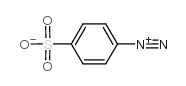 P-DIAZOBENZENESULFONIC ACID structure