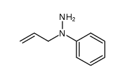 1-allyl-1-phenylhydrazine Structure
