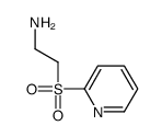 2-pyridin-2-ylsulfonylethanamine Structure