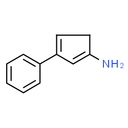 1,3-Cyclopentadien-1-amine,3-phenyl-结构式