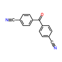4,4'-Dicyanobenzophenone Structure