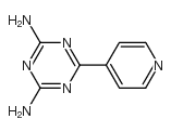 1,3,5-Triazine-2,4-diamine,6-(4-pyridinyl)- Structure