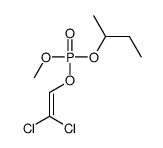 (2,2-Dichlorovinyl)butylmethyl=phosphate结构式