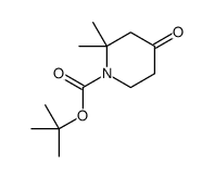 1-Boc-2,2-二甲基哌啶-4-酮结构式