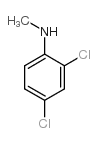 2,4-Dichloro-N-methylaniline Structure