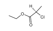 (R)-2-chloropropanoic acid ethyl ester Structure