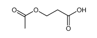 β-acetoxypropionic acid Structure