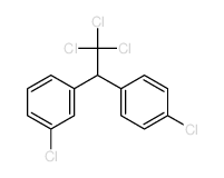1-chloro-3-[2,2,2-trichloro-1-(4-chlorophenyl)ethyl]benzene结构式